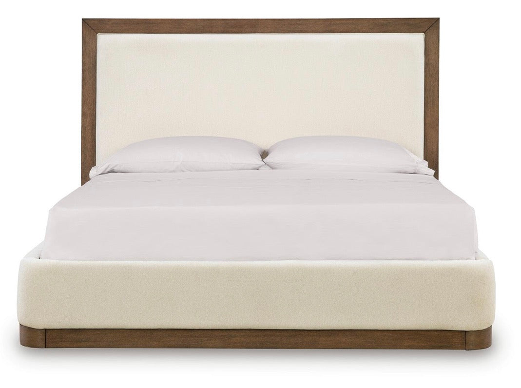 AH177 Hennington HeadBoard White(Slightly cut)