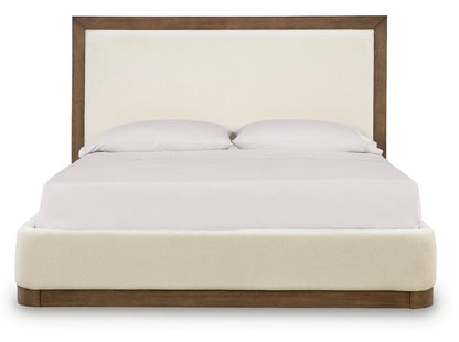 AH177 Hennington HeadBoard White(Slightly cut)