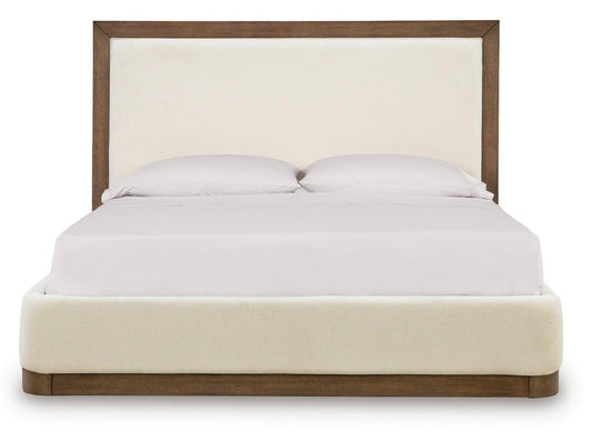 AH177 Hennington HeadBoard White(Slightly cut)
