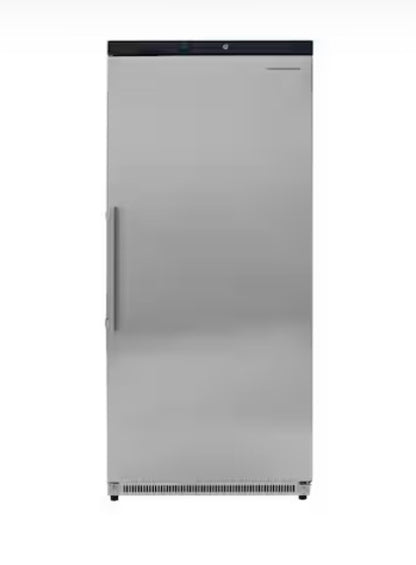 AC260061 28 in. 19 Cu. Ft. Manual Defrost Commercial Upright Freezer in Stainless Steel - Damaged