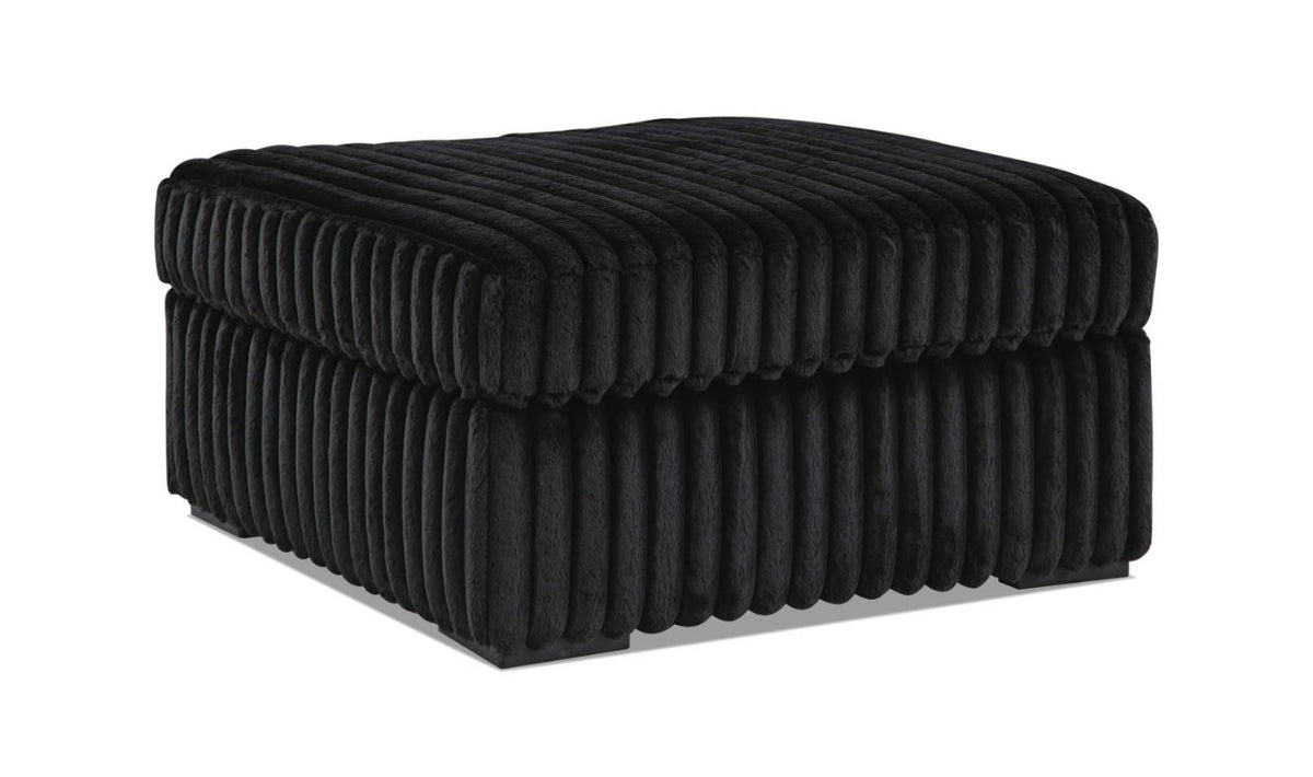 AH219 Midnight-Madness Oversized Accent Ottoman