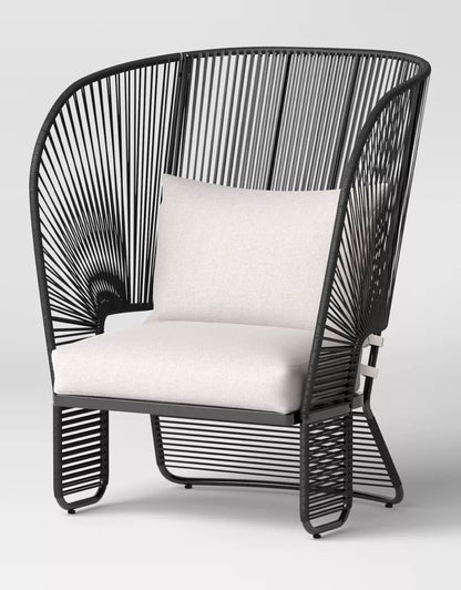AC260246 Mackworth Patio Statement Armless Chair(Good condition)