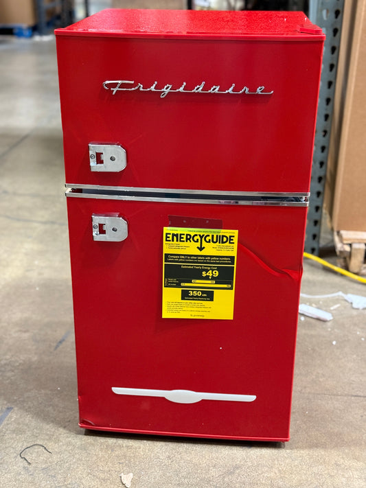 AC250503 3.1 cu. ft. 2 Door Retro Mini Fridge in Red