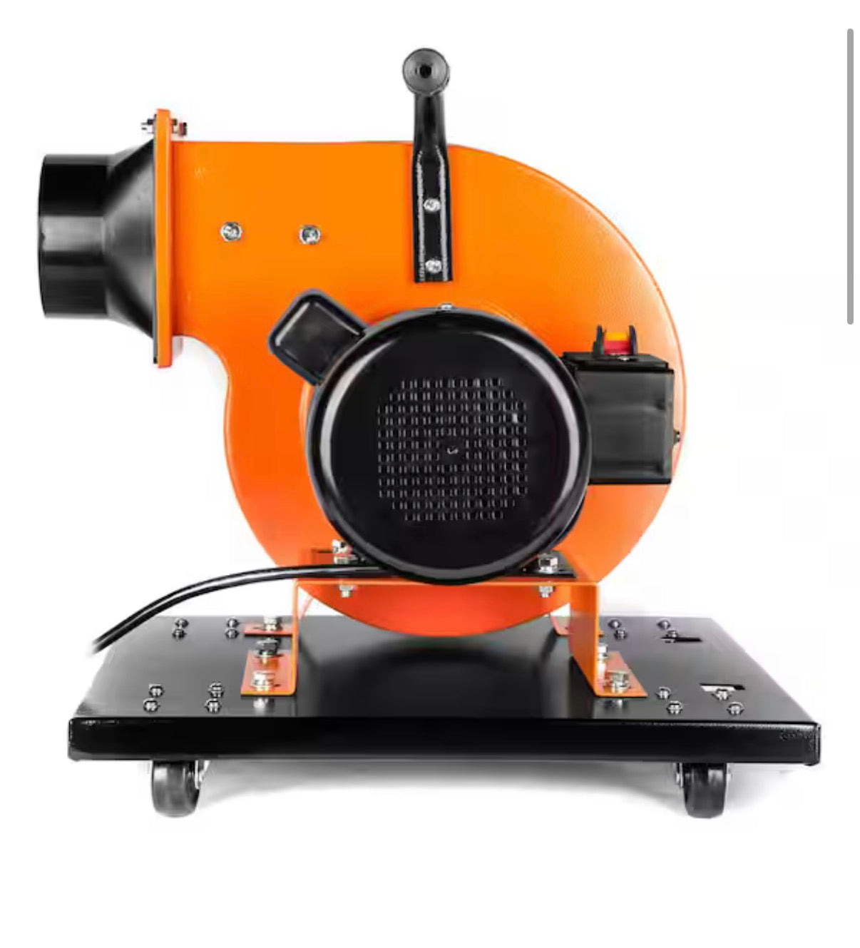 AC260080 7.4 Amp Rolling Dust Collector with Induction Motor, 15 Gal. Bag and Optional Wall Mount - Good Condition