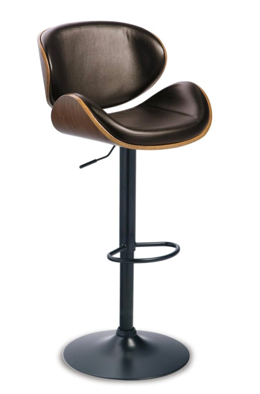 AH104 Bellatier Adjustable Height Bar Stool with Contoured Back and Seat(Scratch)