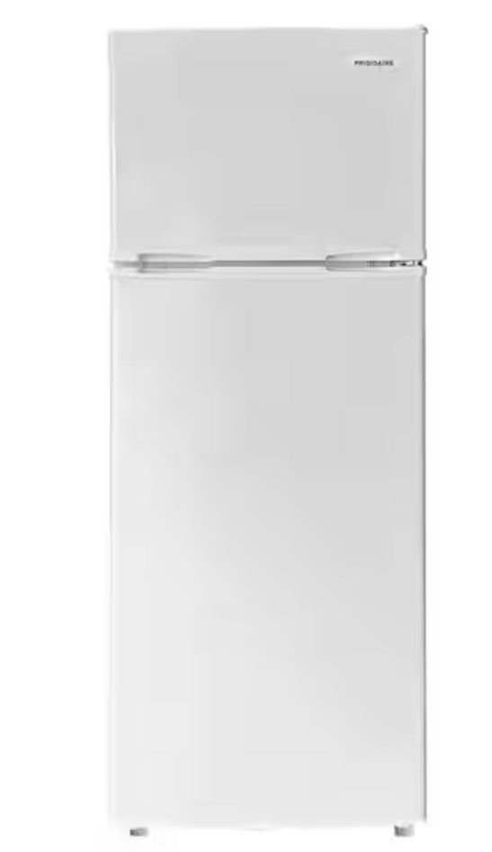 AC260319 Frigidaire 21.5 in. 7.5 cu. ft. Top Freezer Refrigerator in White EFR784 (minor dents)