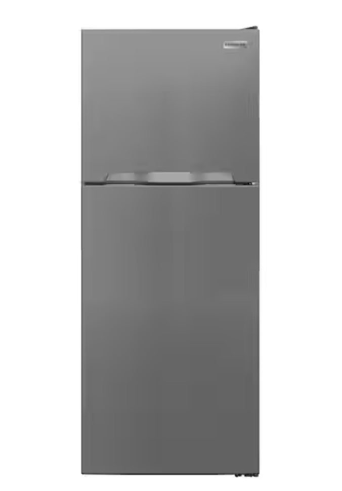 AC260342 Frigidaire 10 cu. ft. Retro Top Freezer Refrigerator in Stainless Steel - EFR1033