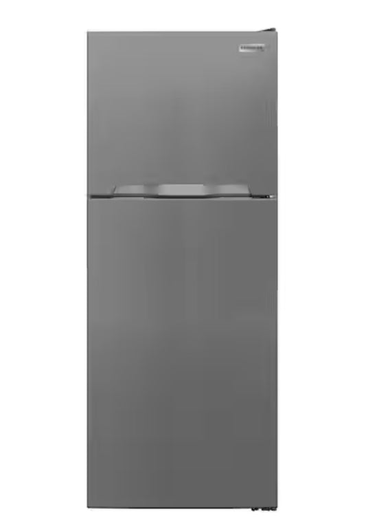 AC260342 Frigidaire 10 cu. ft. Retro Top Freezer Refrigerator in Stainless Steel - EFR1033