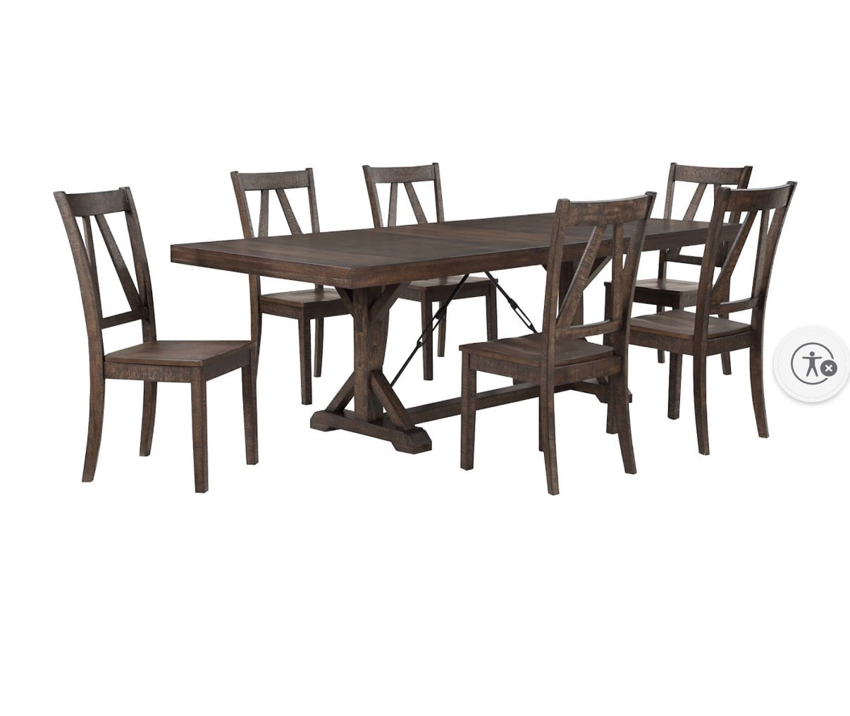 BJF250310 Home to Office 7-Pc. Carver Dining Set