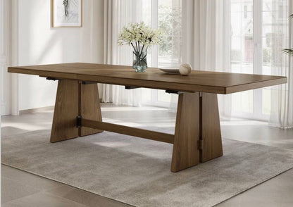 CS260053 Thomasville Kayde 92-110" Wood Dining Table