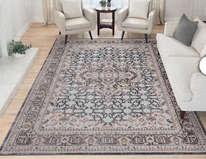 CS260082 Barmond Area Rug Collection, Belo(8.9x13.1)(dirty)