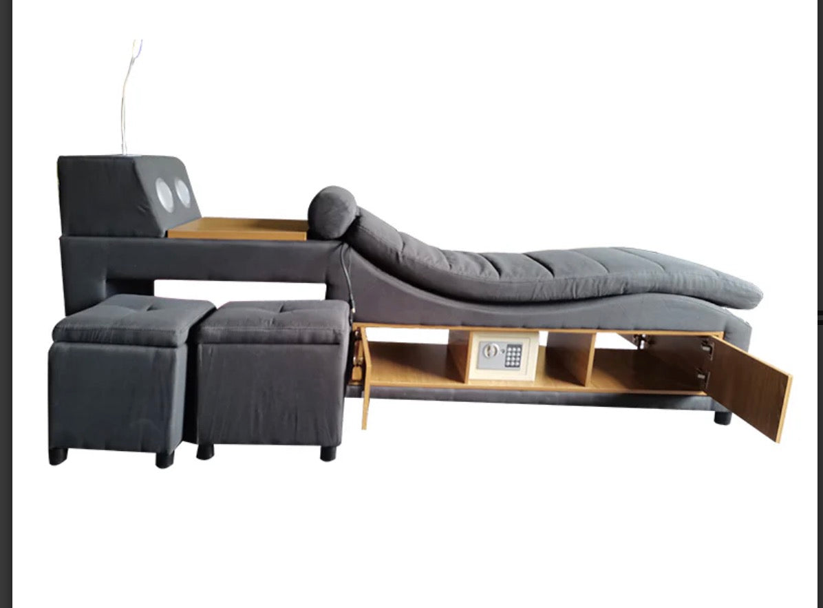 AC260232 LOUNGE CHAIR BEDROOM ACCESSORY WITH BLUETOOTH SPEAKER