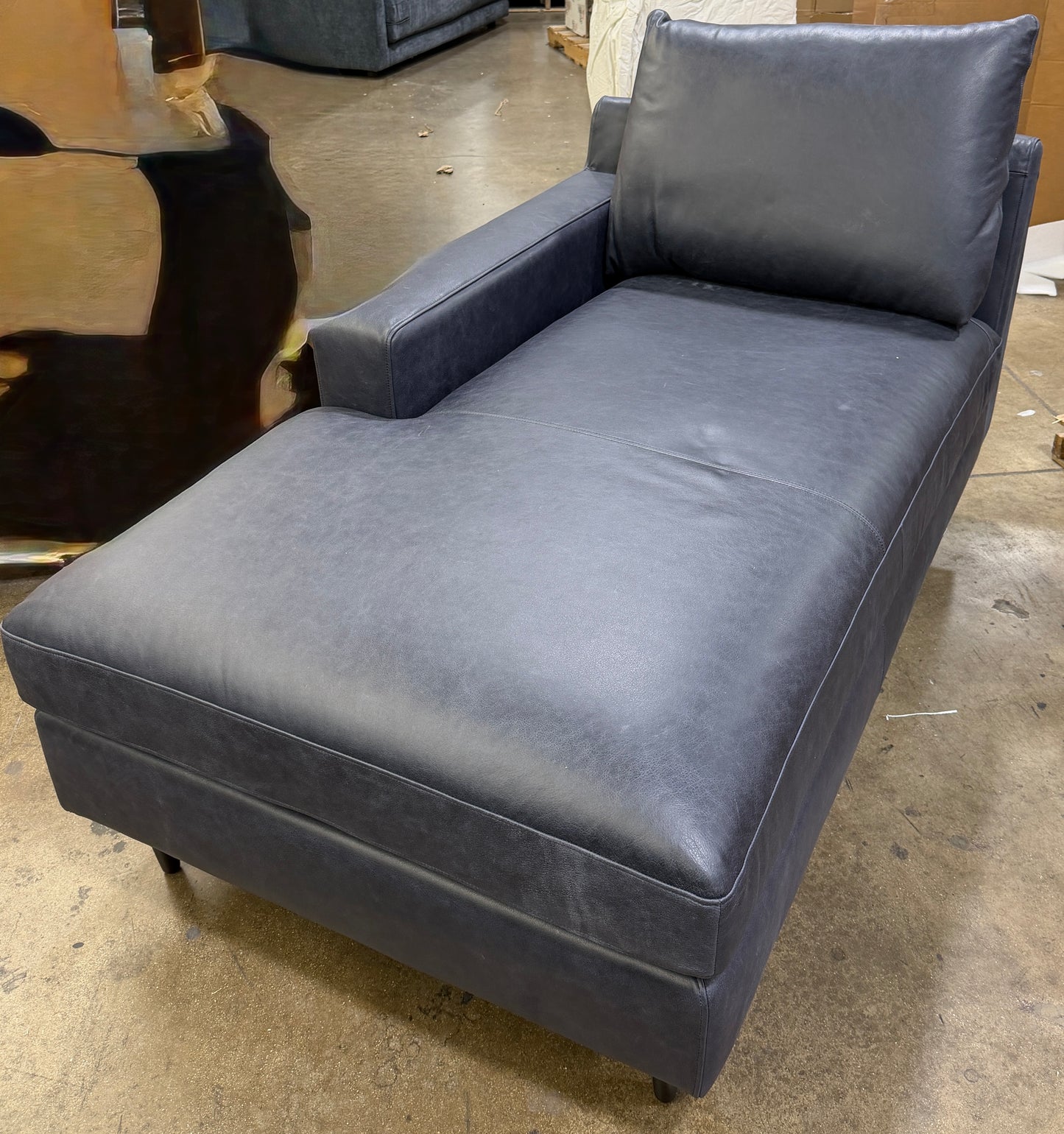 IDF240657 Left Chaise Sofa Sloan LTHR-04