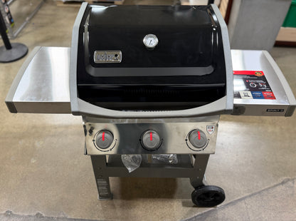 AC250980 Spirit E-310 3-Burner Liquid Propane Gas Grill in Black with Snap-Jet Ignition - Damaged