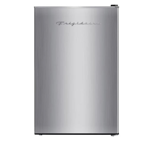 AC260113 Frigidaire EFR323 3.2 cu ft Compact Fridge, Mini Refrigerator, Stainless Steel, Platinum Series