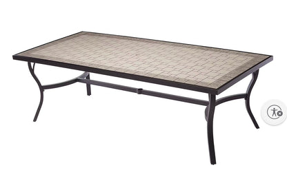 BJF250502 Belmar Sling Dining Table (Minor Dent)