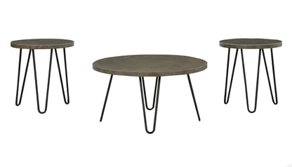 BJF250361 Ashley Furniture 3-Piece Hadasky Tables Set - AS-IS