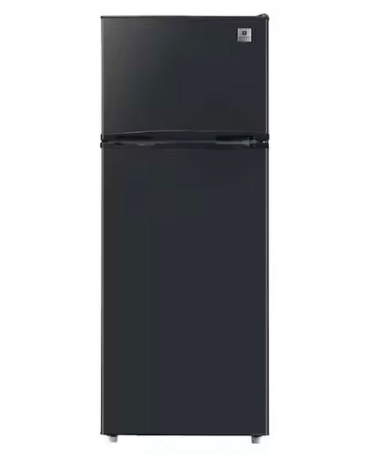AC260317 Arctic Chef 7.5 cu. ft. Top-Freezer Refrigerator in Black - ACFR725