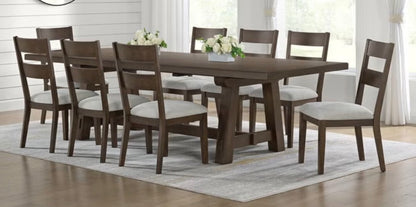 CS260046 Brinley Dining Table and 8 Chairs(Chipped edges)