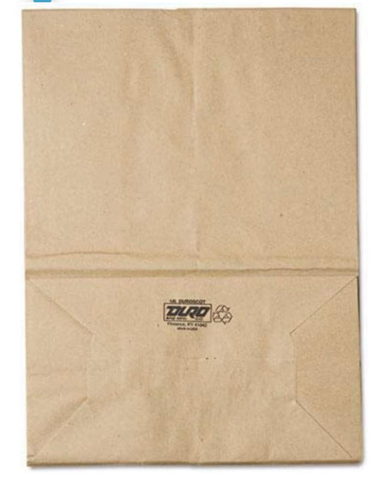 AC250929 General SK1657 1/6 BBL Paper Grocery Bag, 57lb Kraft, Standard