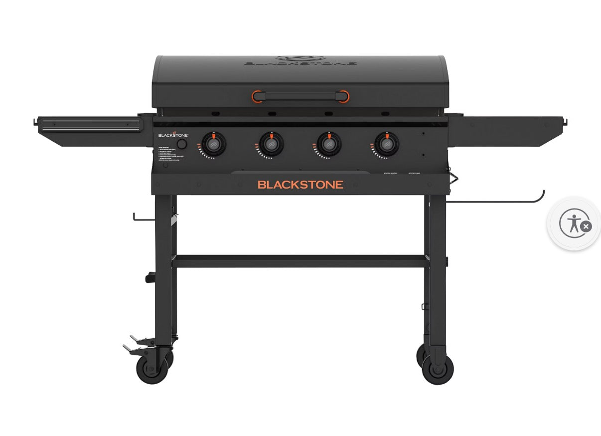 BJF250443 Blackstone 36" Griddle with Hood and Cover - Black