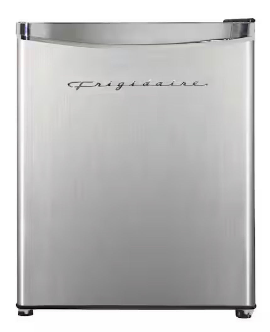 AC260206 EFR182 1.6 cu. ft. Retro Mini Fridge in Platinum Design