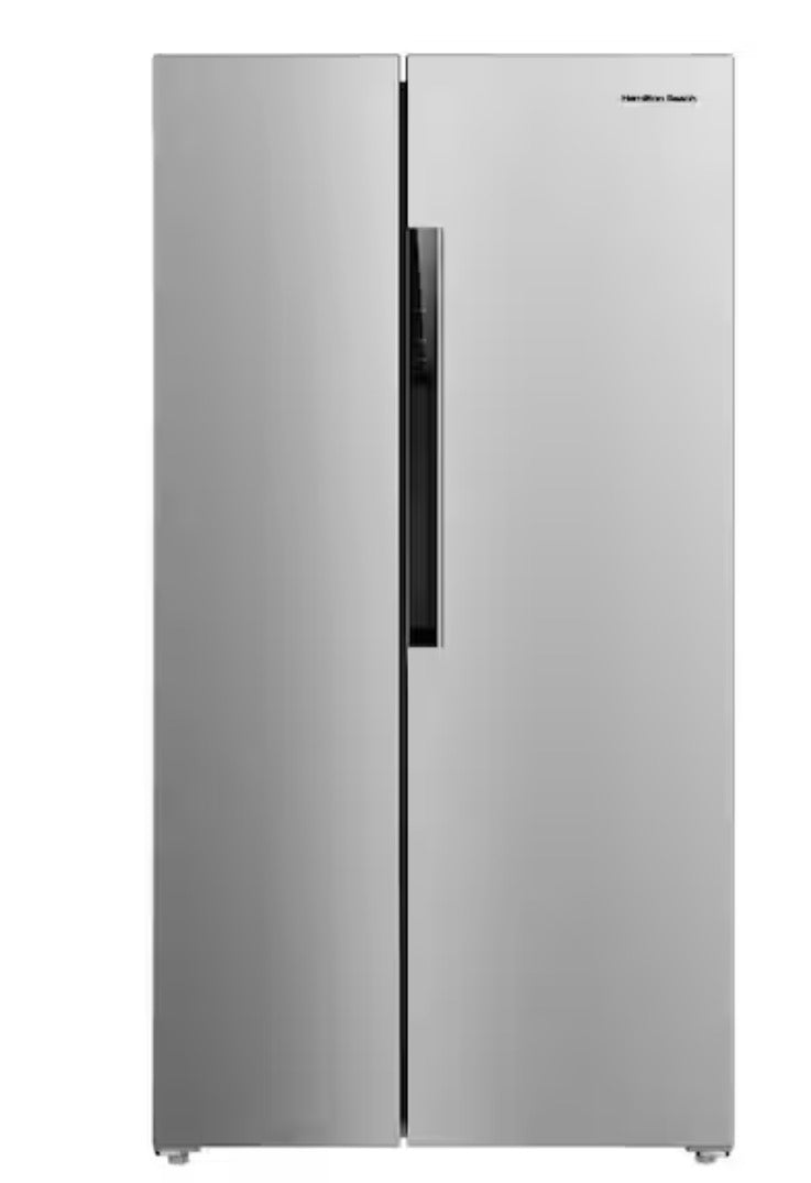 AC260298 Hamilton Beach 15.6 cu. ft. Side By Side Refrigerator in Stainless Look - HBF1558