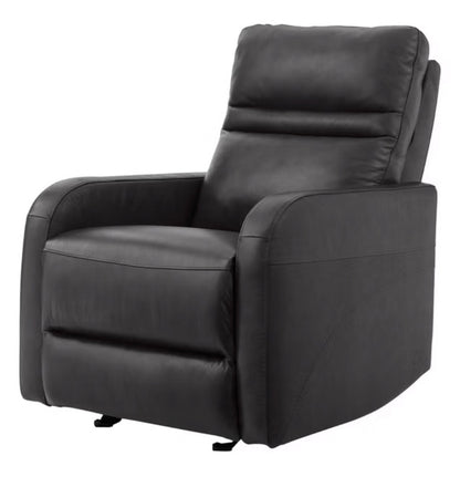 CS260005 Aldryn Leather Power Glider Recliner(Minor tear, Missing Cable)