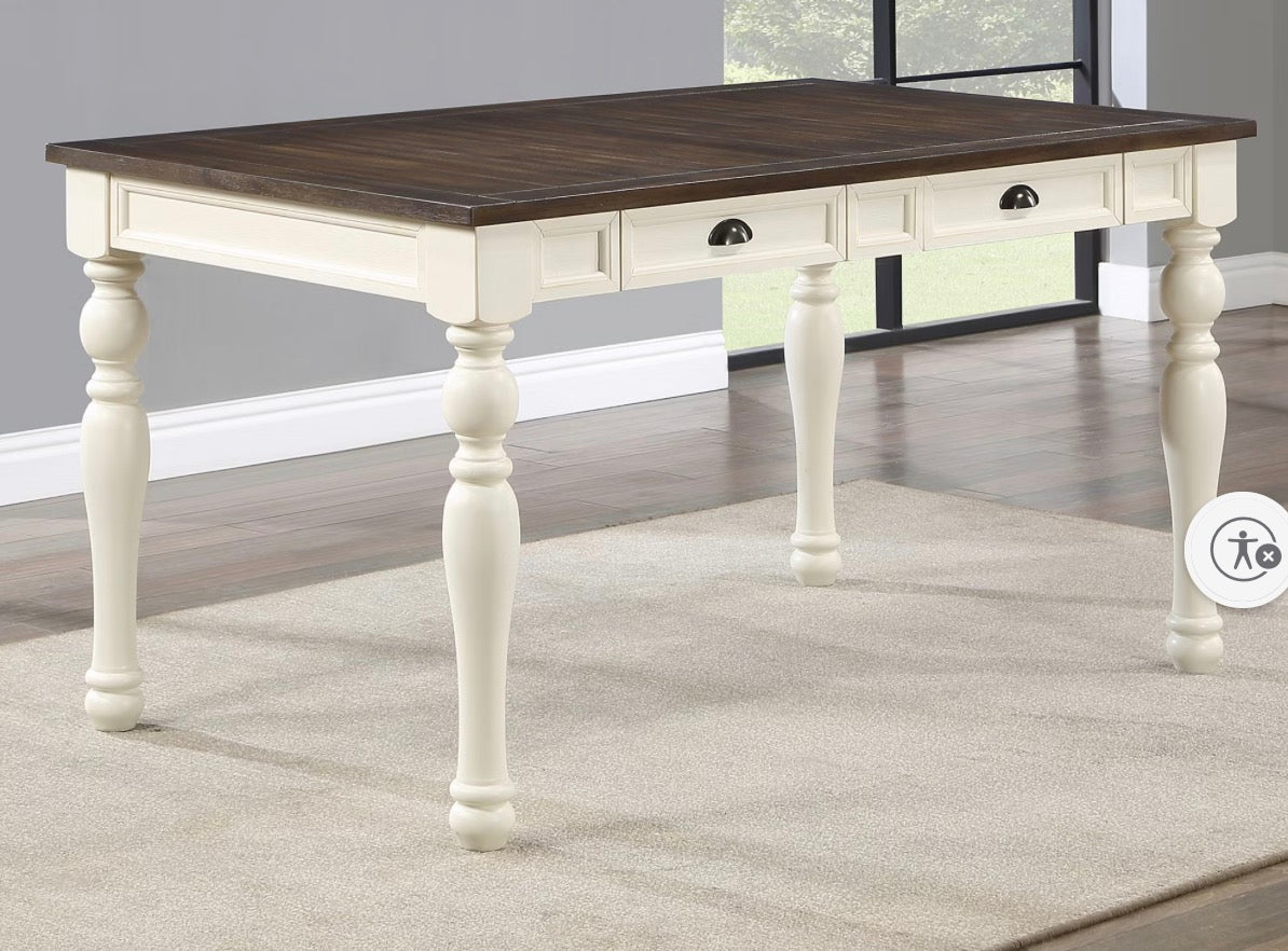 BJF250332 Joanna 2-Pc. Farmhouse Dining Set- Damage