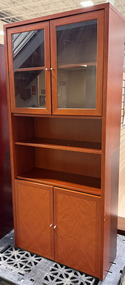 AC260128 Wood Brown Cabinet (Damaged)