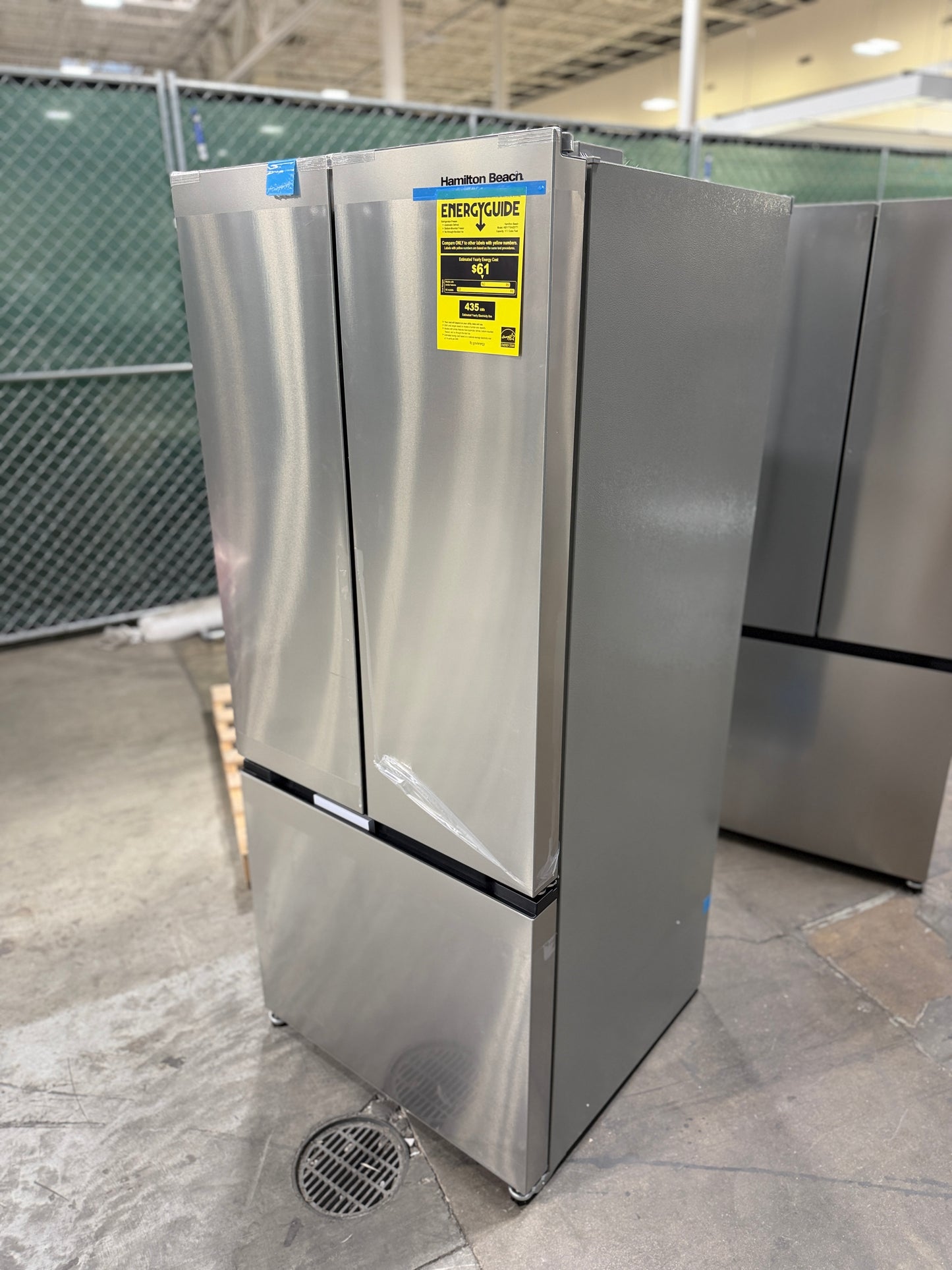 AC250656 Hamilton Beach 16.6 cu. ft. French Door Refrigerator HZ0771
