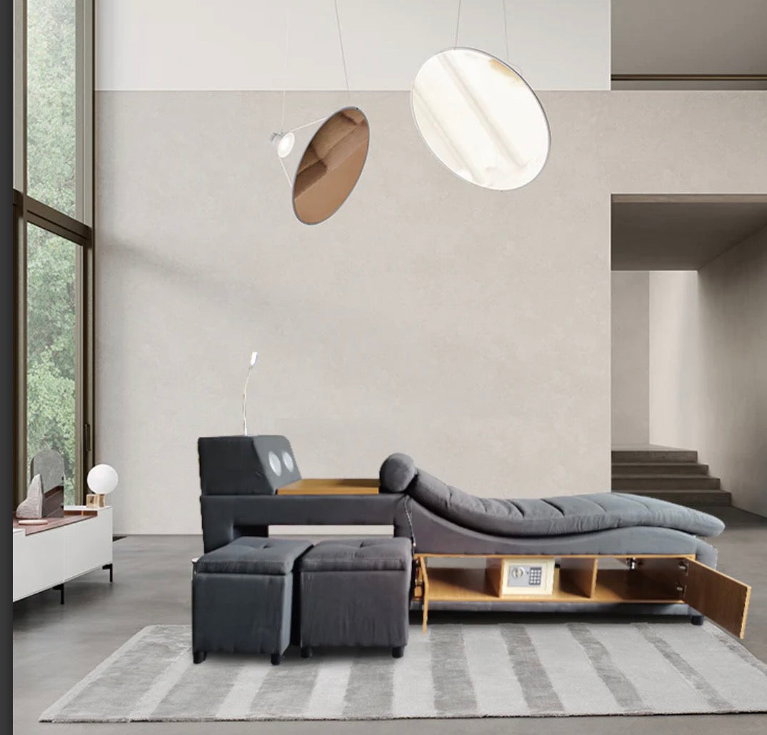 AC260232 LOUNGE CHAIR BEDROOM ACCESSORY WITH BLUETOOTH SPEAKER