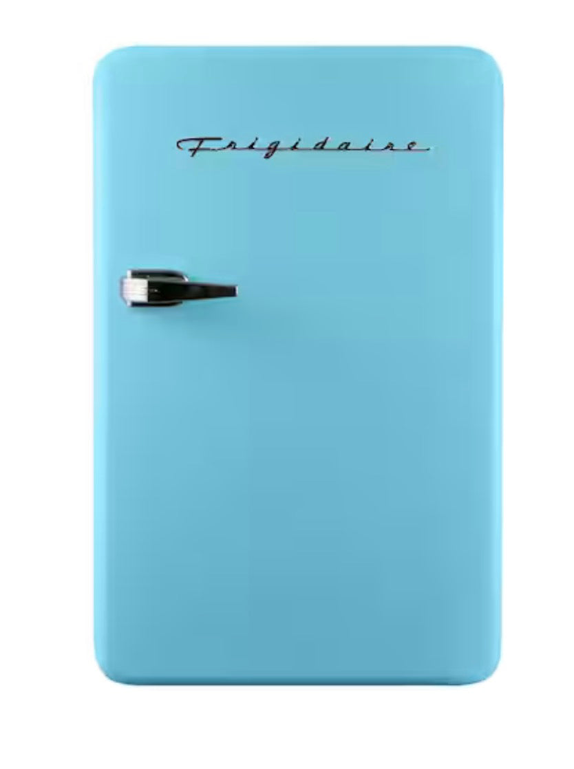 AC260374 Frigidaire 3.2 cu. ft. Retro Mini Fridge in Blue with Freezer - EFR372