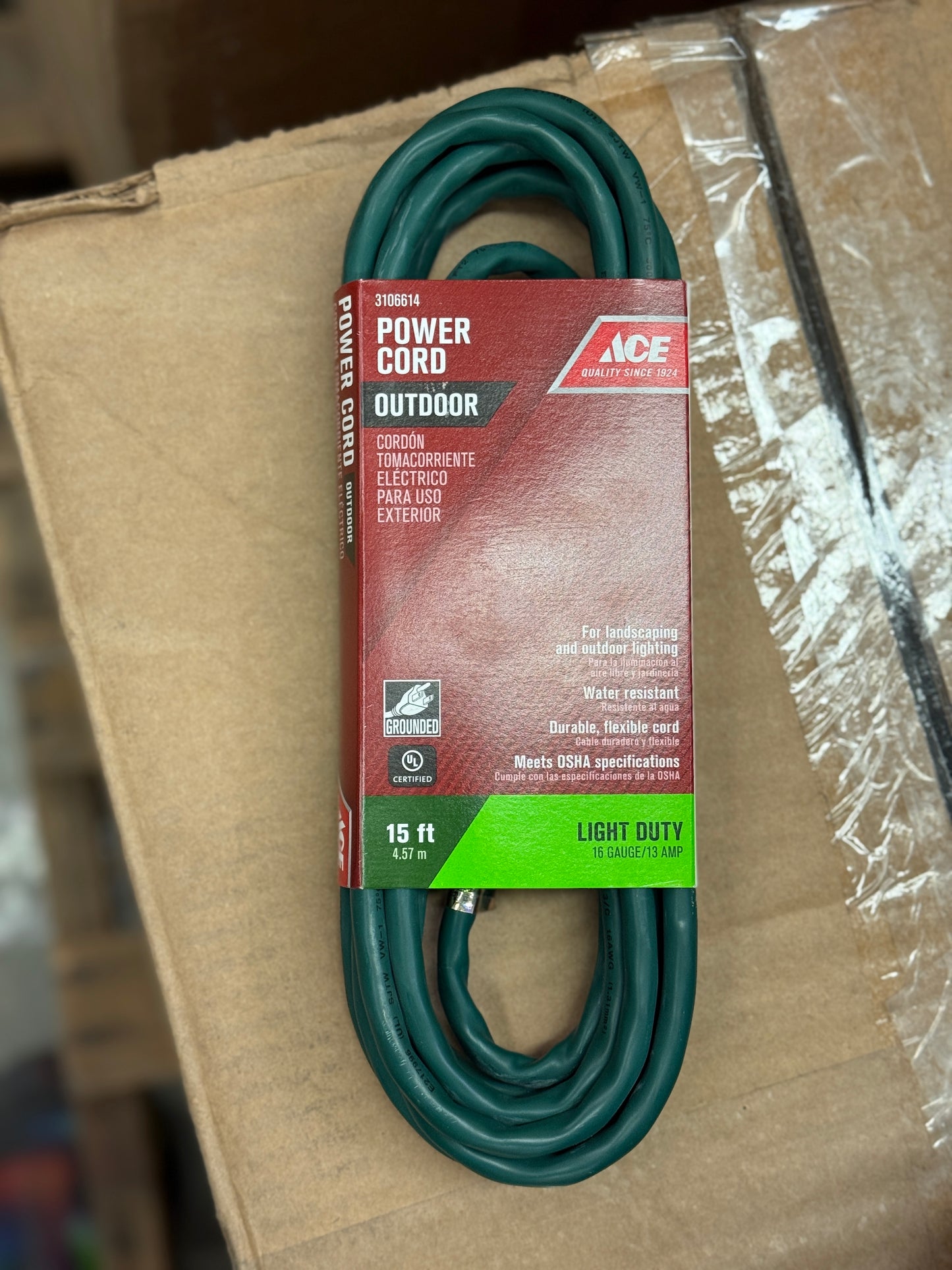 AC250196 Landscape Extension Cord