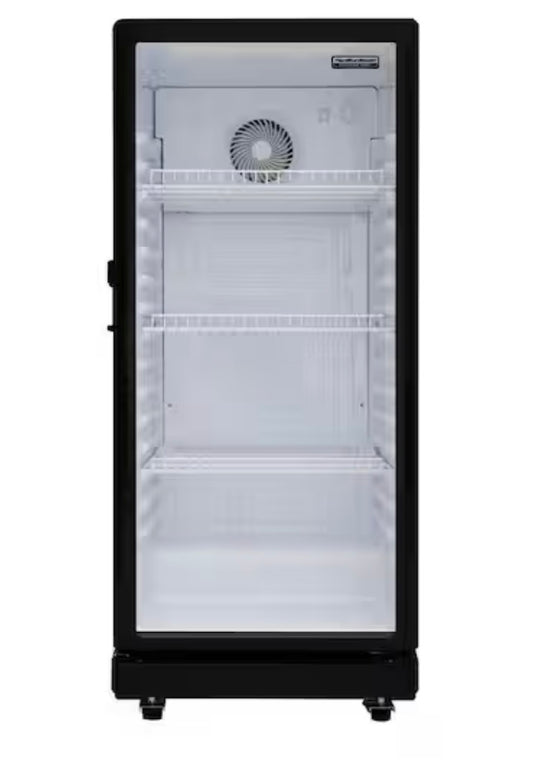 AC260415 Hamilton Beach 21 In. 6.0 cu. ft. Beverage Refrigerator Commercial with Glass Door in Black - HBCBC670
