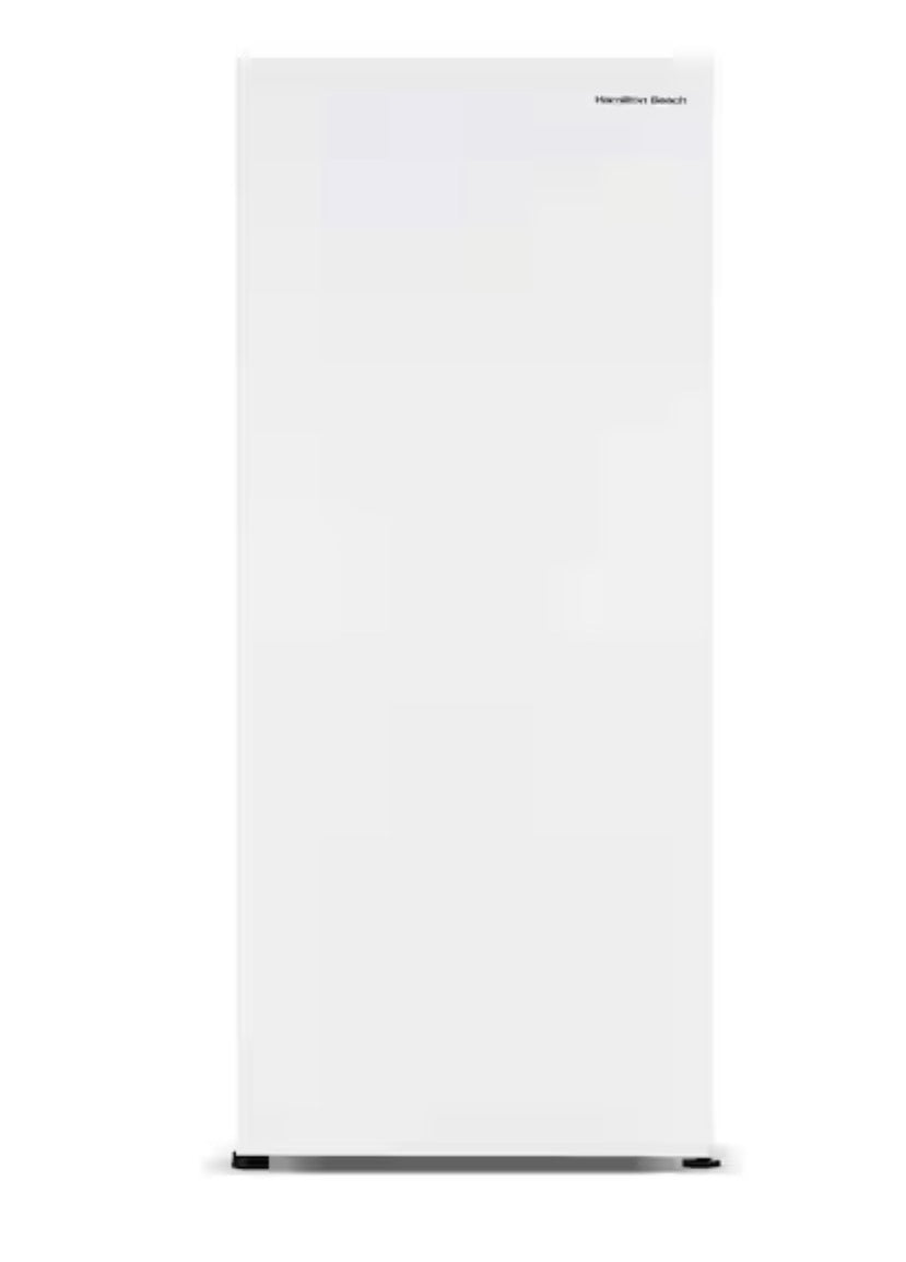 AC260348 Hamilton Beach 10 cu. ft. Manual Defrost Upright Freezer in White - HBFRF1015(minor dents)