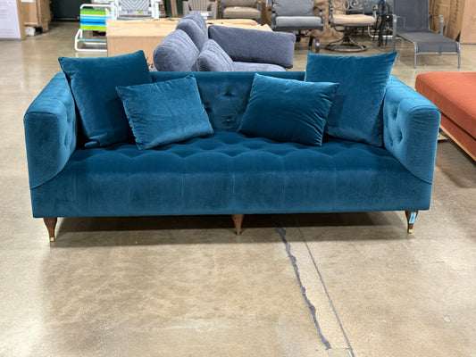 IDF240393 Sofa Ms.Chesterfield PEACOCK SE-166