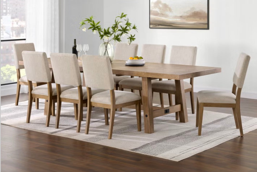 CS260042 Graham 9-piece Dining Table Set(Scratch)