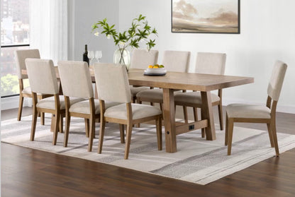 CS260042 Graham 9-piece Dining Table Set(Scratch)