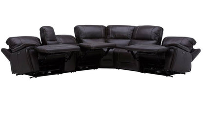 CS260075 Gilman Creek Malachi Leather Power Reclining Sectional