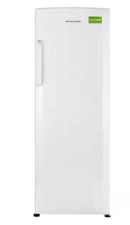 AC260273 Hamilton Beach 11 Cu Ft Upright Freezer in White - HBFRF0011 - Dented