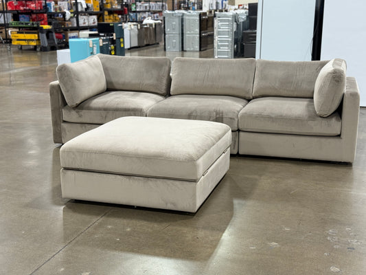 IDF240461 Sectional Sofa Tatum ROY-005 ( with Ottoman)