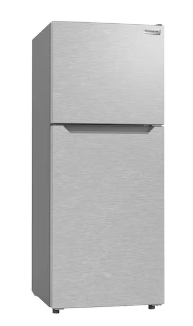AC260386 Frigidaire 10 cu. ft. Retro Top Freezer Refrigerator in Stainless Steel - EFR1033