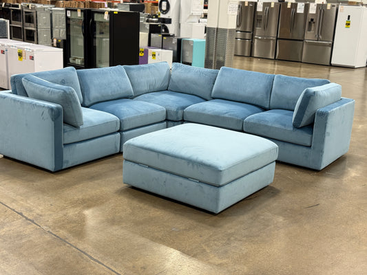 IDF240460 Sectional Sofa Tatum ROY-007 (with Ottoman)
