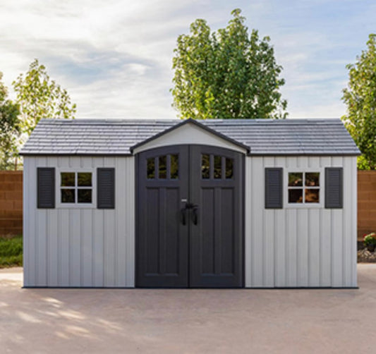 BJF250490 Lifetime 15' x 8' Outdoor Storage Shed