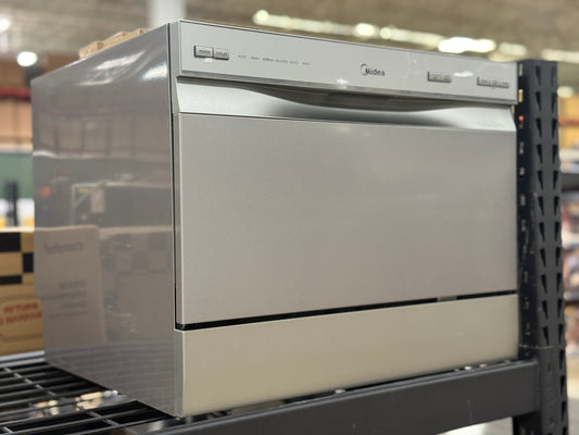 MIDEA COUNTERTOP DISHWASHER-6 PLACE SETT MDC22P2ASS-R