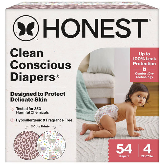 AC250733 The Honest Company Clean Conscious Disposable Diapers