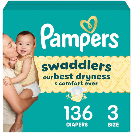 AC250734 Pampers Swaddlers Sensitive Disposable Diapers