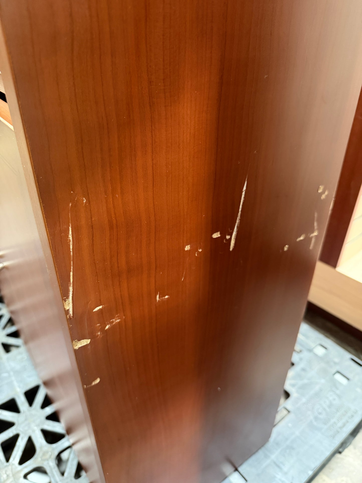 AC260128 Wood Brown Cabinet (Damaged)