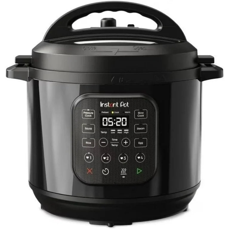 AC250992 Instant Pot 8Qt RIO Chef Series 7-in-1 Multi-Cooker, Pressure Cook, Slow Cook, & more, Black - OPEN BOX